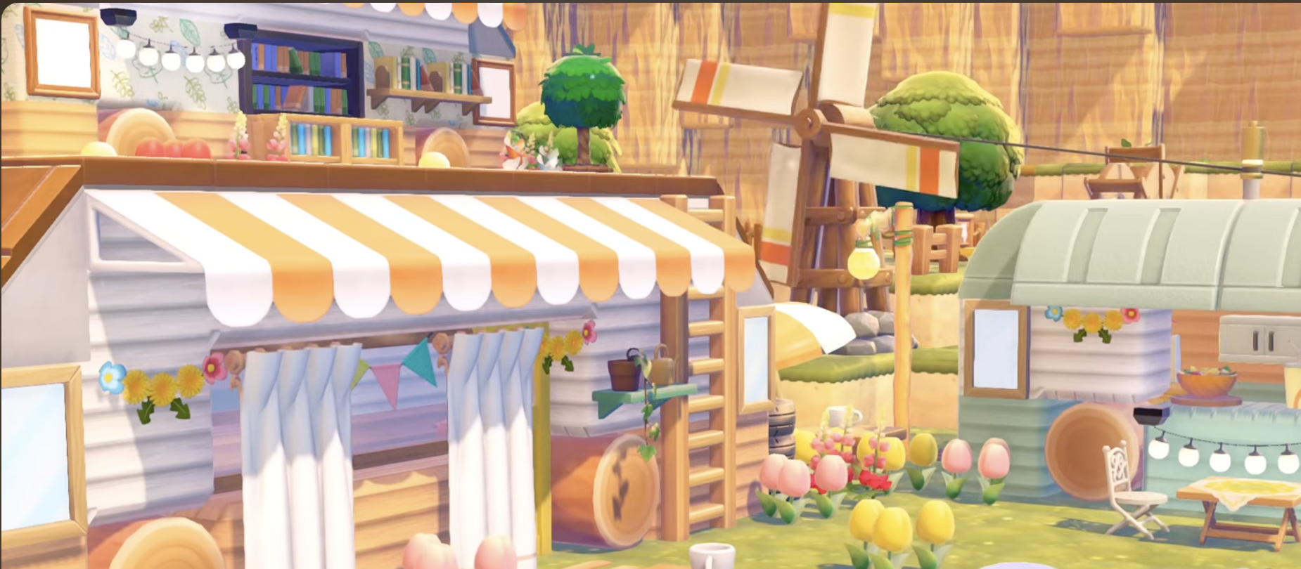Camper Van Village with Food Truck full build screenshot