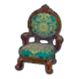 Antique chair figure