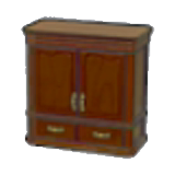 Antique closet figure