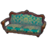 Antique sofa figure