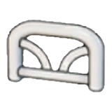 Arched barrier figure