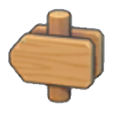 Arrow sign figure