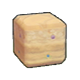 Barren pure-white soil figure
