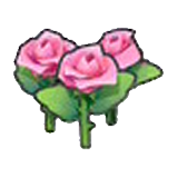 Beautiful flower (pink) figure