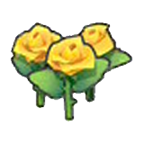 Beautiful flower (yellow) figure