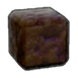 Black rock figure