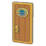 Boat door figure