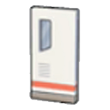 Brainy door figure