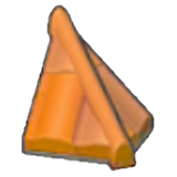 Brick hipped roof figure