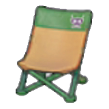 Camping chair figure