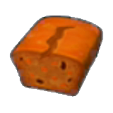Carrot bread figure