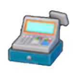Cash register figure
