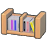 CD rack figure