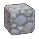 Cobblestone wall figure