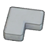 Concrete border (corner) figure