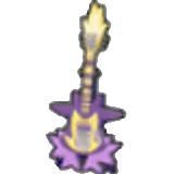 Cool electric guitar figure