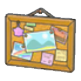 Corkboard figure