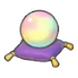 Crystal ball figure