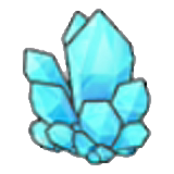 Crystal cluster figure
