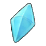 Crystal fragment figure