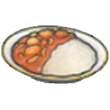 Curry and rice figure