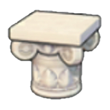 Extravagant pillar (upper) figure