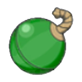 Firework (green) figure