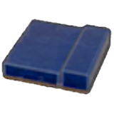 Flat tiled roof figure