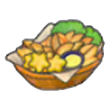 Fried potatoes figure