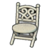 Garden chair figure