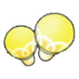 Glowing mushrooms figure