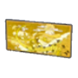 Golden poster figure