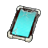 Grubby cell phone figure
