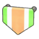 Hanging banner figure