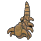 Headbutt Fossil (tail) figure