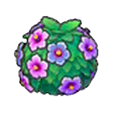 Healthy hedge (purple) figure