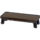 Iron bench figure
