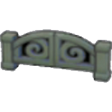 Iron gate figure