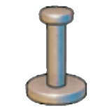 Iron pillar figure