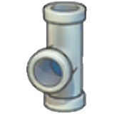 Iron pipe (vertical T) figure