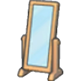 Large mirror figure