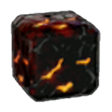 Lava rock figure
