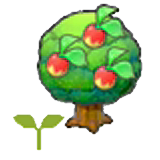 Leppa tree sapling figure