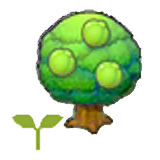 Lum tree sapling figure