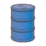 Metal drum figure