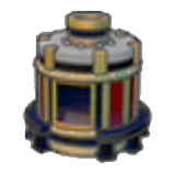 Metallic smelting furnace figure