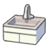 Modern sink figure