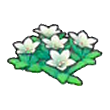 Mountain flowers (white) figure