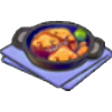 Mushroom hamburger steak figure