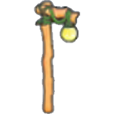 Mushroom streetlight figure